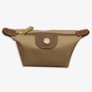 Longchamp Le Pliage Coin Purse Beige